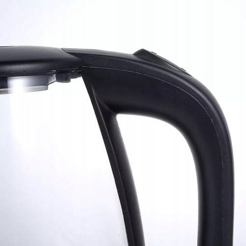 CZAJNIK ELEKTRYCZNY BEZPRZEWODOWY 2,0l 2200W SZKLANY LED CZARNY na Arena.pl