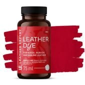 farba do zamszu, nubuku, aniliny kolor czerwony 75ml