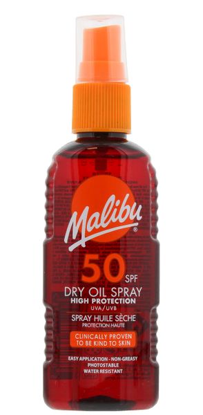 Malibu SPF50 Olejek Brązujący 100ml + Balsam Po Opalaniu 100ml zdjęcie 2