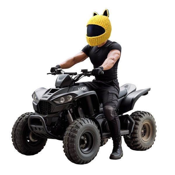 Czapka na kask Cat Rider zdjęcie 9
