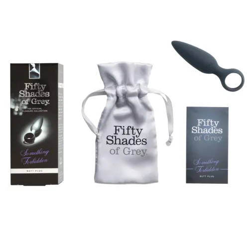 fifty shades of grey something forbidden - silikonowy plug anatomiczny na Arena.pl