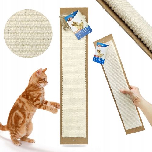 DRAPAK DLA KOTA NA ŚCIANĘ MEBLE DESKA DO DRAPANIA SIZAL KOCIMIĘTKA 56x11cm na Arena.pl