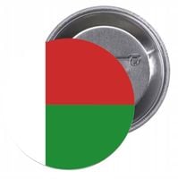 Przypinki buttony FLAGA MADAGASKAR z grafiką TANIO