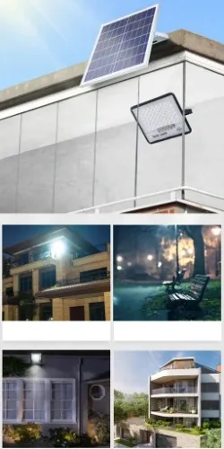 HALOGEN SOLARNY Z CZUJNIKIEM ZMIERZCHU 100W PILOT na Arena.pl