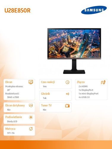 28' U28E850R na Arena.pl