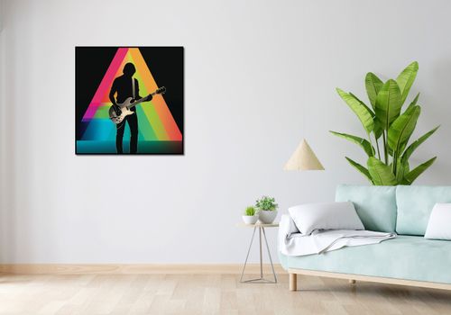 Plakat 80x80cm Pryzmat przez Gitarę na Arena.pl
