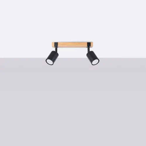 Plafon FAGER 2 czarny na Arena.pl