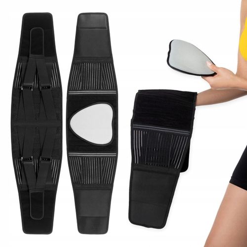 PAS LĘDŹWIOWY KRZYŻOWY GORSET ORTOPEDYCZNY ORTEZA STABILIZATOR PLECY XXL na Arena.pl