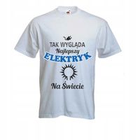 KOSZULKA T-SHIRT najlepszy ELEKTRYK NA ŚWIECIE