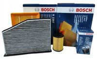 2X BOSCH ZESTAW FILTRÓW AUDI A3 II 8P 2003-2012 1.9 TDI 105KM BKC BLS BXE