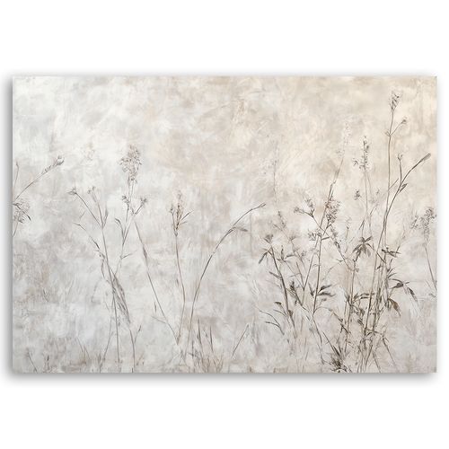 Obraz na płótnie,  Szare rośliny we mgle 60x40 na Arena.pl