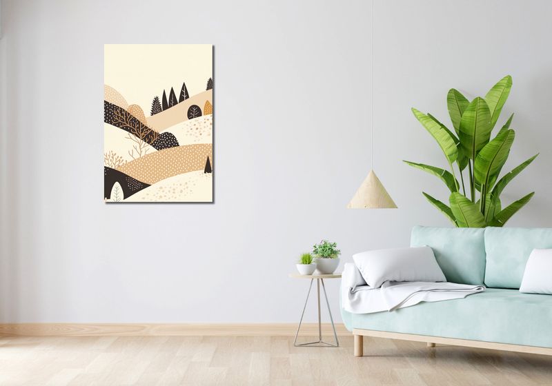 Obraz 60x90cm Jesień w Wzgórzach zdjęcie 2