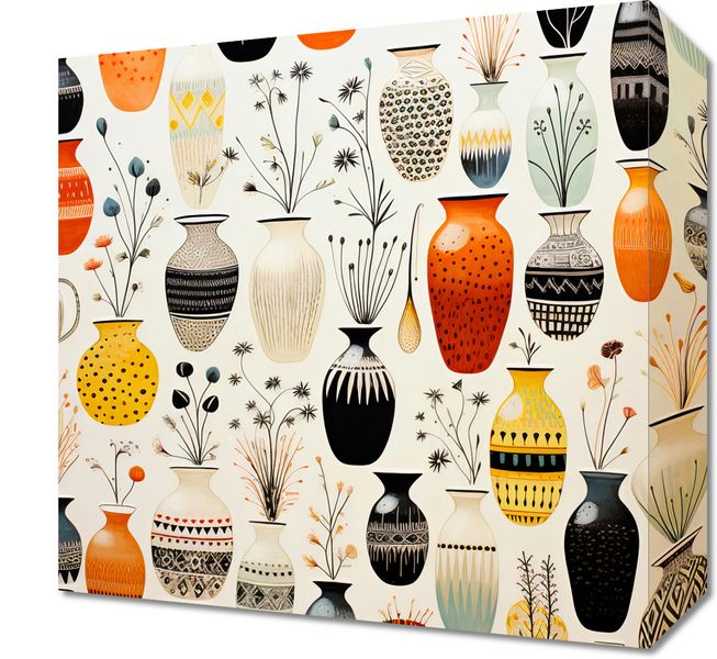 Obraz 30x30cm Symfonia Wazonów zdjęcie 1