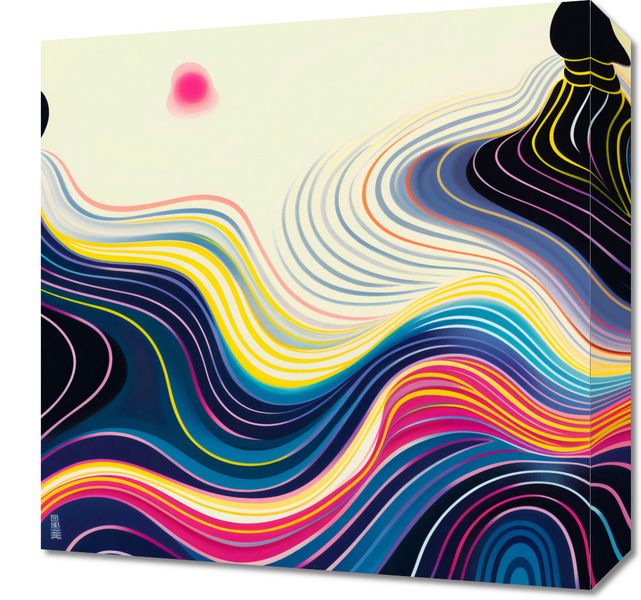 Obraz 40x40cm Wodnista Tafla zdjęcie 1