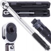 KLUCZ DYNAMOMETRYCZNY 3/8" 370 MM 7-112NM Z BLOKADĄ