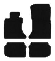 Dywaniki welurowe BASIC czarne BMW 5 F10 xDrive Sedan 2010-2013