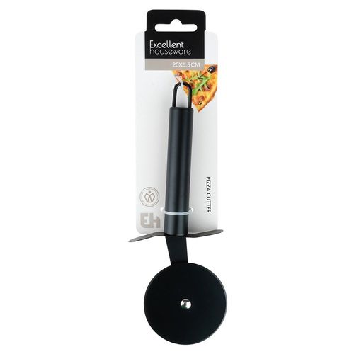 Nóż do pizzy stalowy czarny 20 cm na Arena.pl