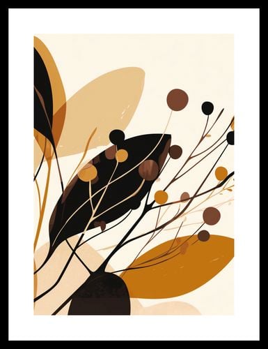 Plakat 50x70cm Jesienne Sylwety na Arena.pl