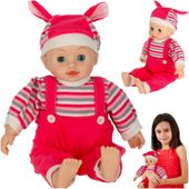 Lalka Bobas z Dźwiękiem Płacze Śmieje Się Mówi Duża 40 cm