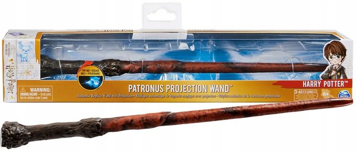 HARRY POTTER MAGICZNA RÓŻDŻKA PATRONUS PROJEKTOR zdjęcie 1