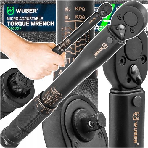 KLUCZ DYNAMOMETRYCZNY 1/4" 2-24NM ETUI Z BLOKADĄ CERTYFIKAT KALIBRACJI CR-V na Arena.pl