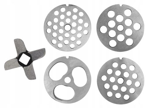 RĘCZNA MASZYNKA do MIELENIA Mięsa Żeliwna nr. 10 Nadziewarka 4 Sita 3 na Arena.pl