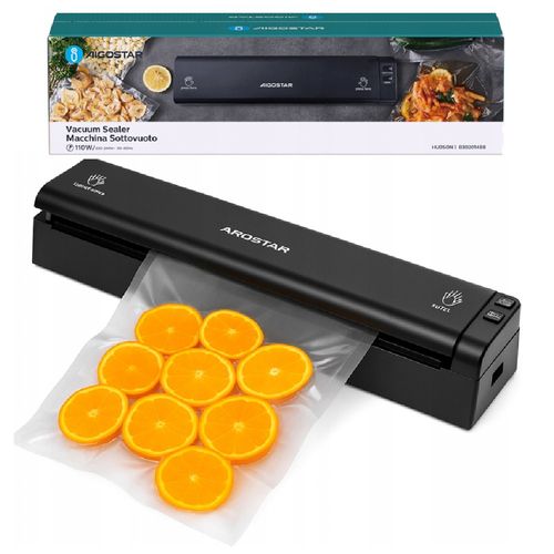 Zgrzewarka Próżniowa Żywności Pakowarka Aigostar Hudson 110W + Woreczki na Arena.pl