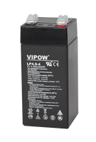 BAT0271 Akumulator zelowy VIPOW 4V 4,9Ah