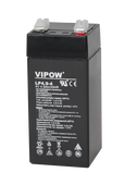 BAT0271 Akumulator zelowy VIPOW 4V 4,9Ah