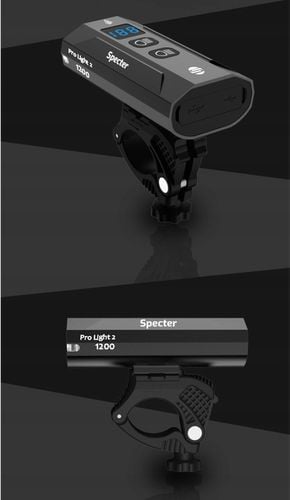 Oświetlenie rowerowe Specter ProLight2 1200lm 3 LED lampa lampka rowerowa na Arena.pl