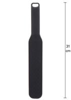 spiked paddle large black