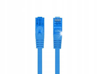 Patchcord S/FTP 6a Lanberg RJ45 / RJ45 10 m niebieski