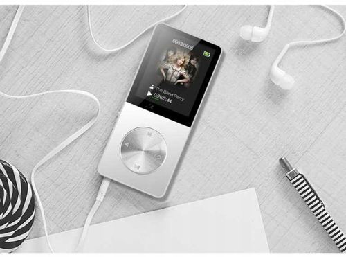 Odtwarzacz MP4 T1 8GB głośnik microSD MP3 różowy na Arena.pl