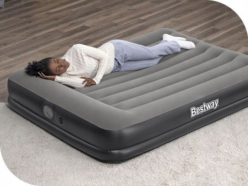 Materac Dmuchany Dwuosobowy Łóżko do Spania z Pompką USB Bestway 671BU na Arena.pl