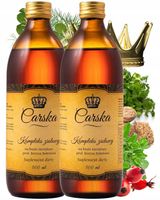 Carska KOMPLEKS ZIOŁOWY zakwas balsam Bołotowa 2x 500ml ekstrakty ziołowe