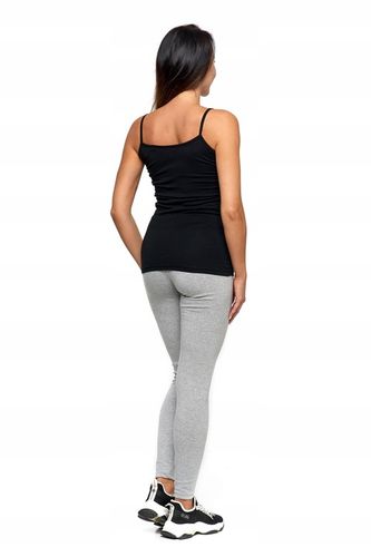 TOP DAMSKI Dopasowany Koszulka Gładka Bez Rękawów Podkoszulka MORAJ XL na Arena.pl