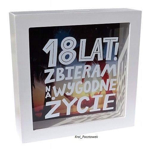 SKARBONKA 50 URODZINY PREZENT na Arena.pl