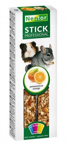 Zdrowa kolba dla gryzoni z witaminami i dużą ilością pomarańczy Nestor 2szt na Arena.pl