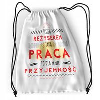 Plecak Dla Reżysera Sportowy Szkolny Worek Torba Z Nadrukiem Ze Zdjęciem