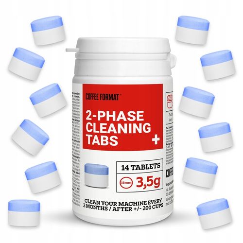 2-Fazowe tabletki czyszczące do ekspresów Jura, Bosch, Coffee Format 14 szt na Arena.pl