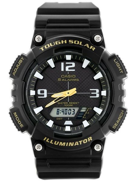 ZEGAREK MĘSKI CASIO AQ-S810W-1BV (zd044c) - SOLAR POWERED + BOX zdjęcie 1