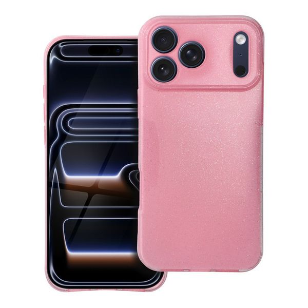 Futerał CLEAR CASE 2 mm BLINK do IPHONE 17 Pro Max różowy zdjęcie 1