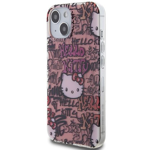 Etui Hello Kitty do iPhone 15, iPhone 14, iPhone 13, Różowy na Arena.pl