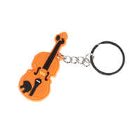 Brelok breloczek gumowy zawieszka skrzypce dla skrzypka Kera Audio GA-K 836