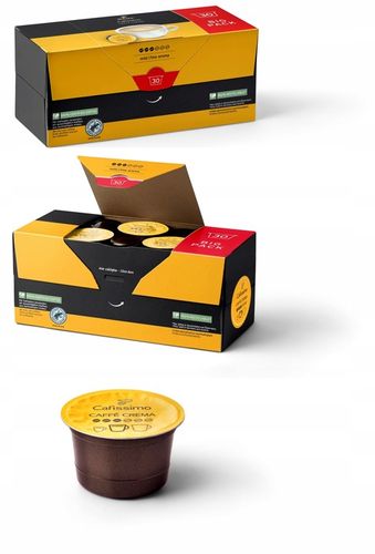 TCHIBO CAFISSIMO CAFFE CREMA FINE AROM 30 KAPSUŁEK na Arena.pl