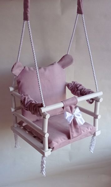 Huśtawka 3w1 dzieci RÓŻ dom ogród prezent pokój zdjęcie 4