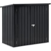 domek narzędziowy ogrodowy metalowy 145 x 86 x 135 cm