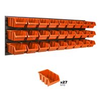 Tablica narzędzia 115 x 39 cm ścianka garaż 27 kuwet