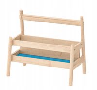 IKEA FLISAT drewniana półka na książki dla dzieci