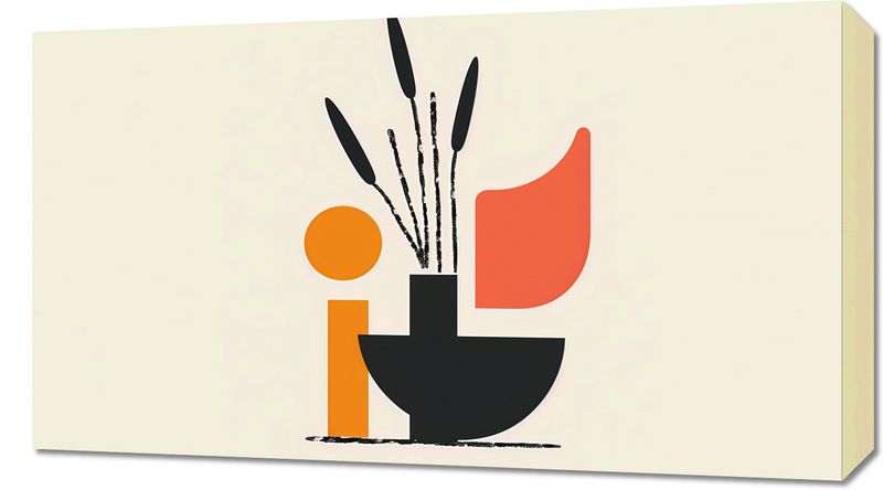 Obraz 70x40cm Szeroka Czerń zdjęcie 1